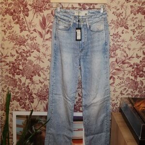 Rag & Bone Luna Alex Liquid High Rise Straight Jeggings